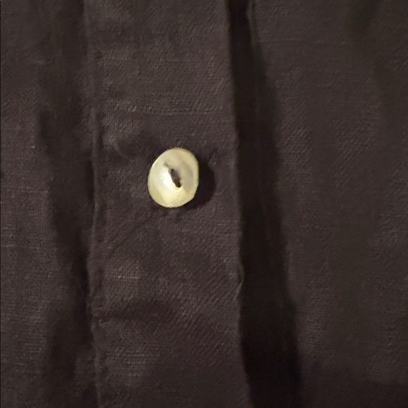 Lanhtropy Bubble Mao Neck Balloon Sleeve Shirt, Black Size M - Picture 9 of 14